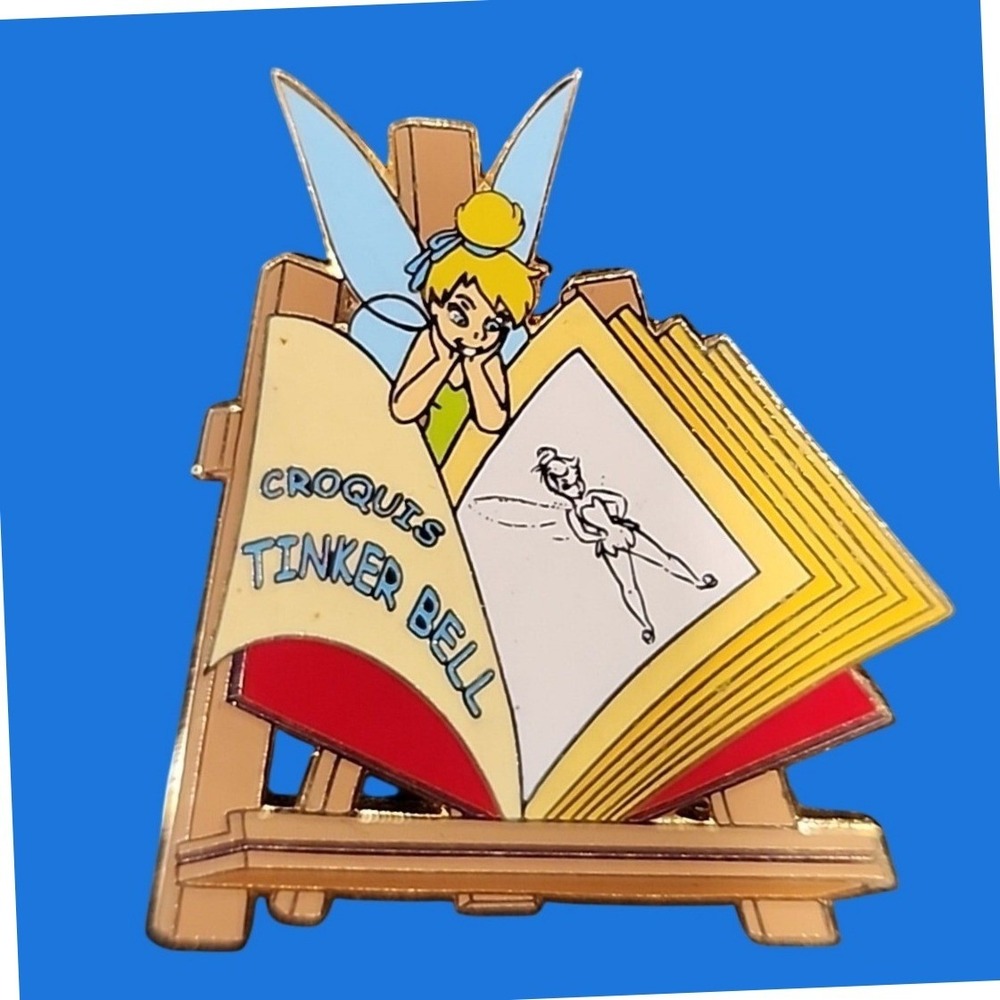 Disney Pin Tinker Bell Croquis Sketch Disneyland Resort Paris LE 1200 46107 DLRP